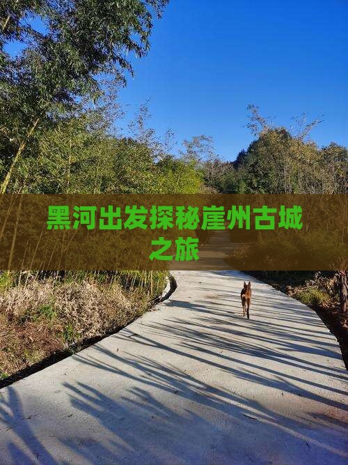 黑河出发探秘崖州古城之旅