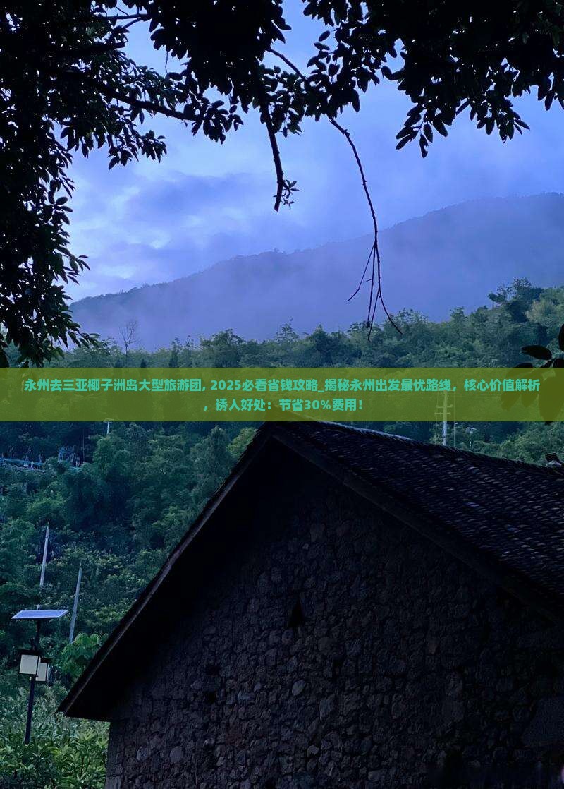 永州去三亚椰子洲岛大型旅游团