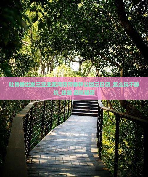 吐鲁番出发三亚亚龙湾热带森林公园三日游