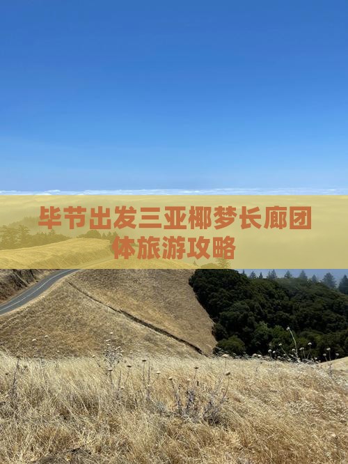 毕节出发三亚椰梦长廊团体旅游