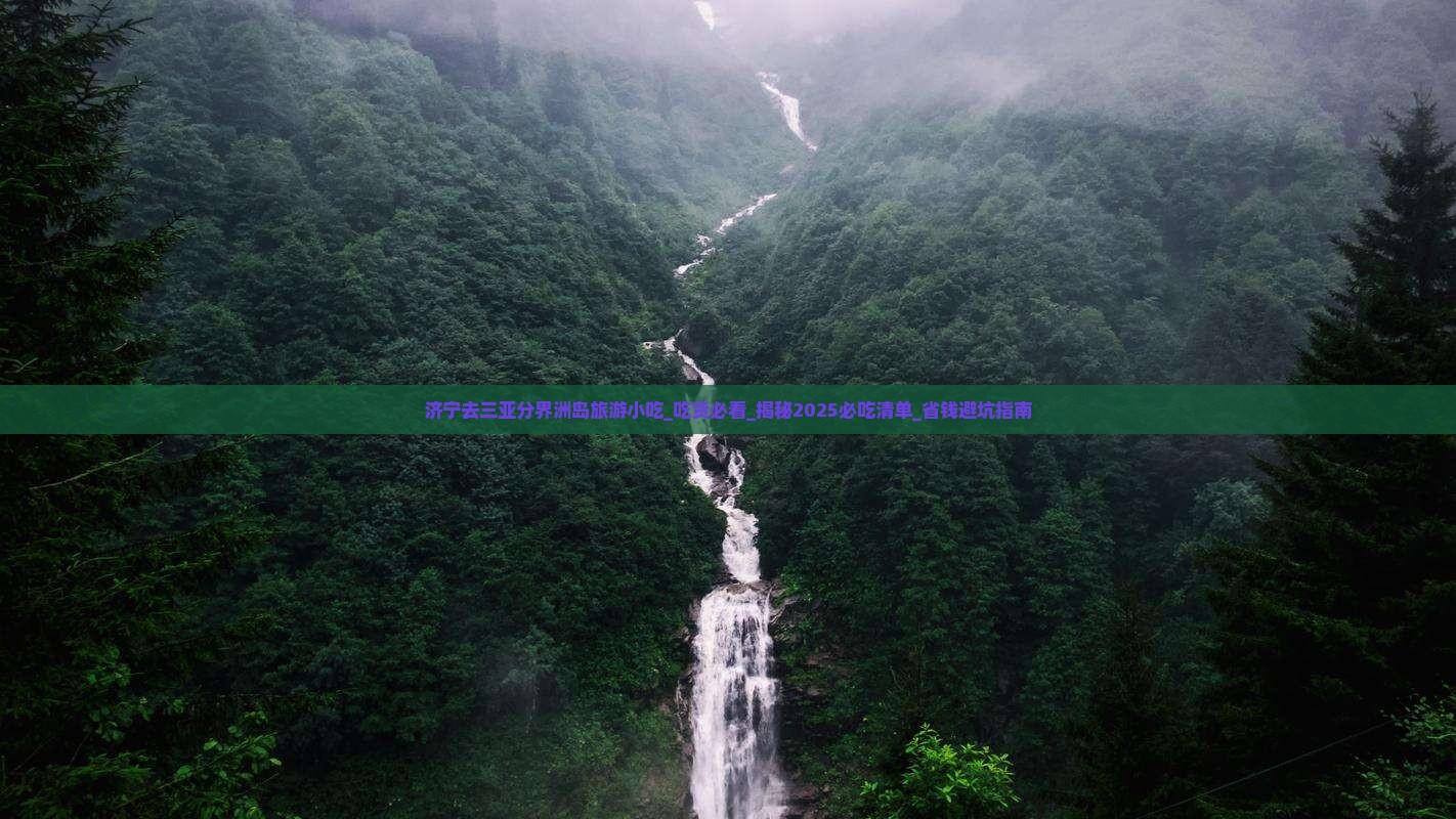 济宁去三亚分界洲岛旅游小吃