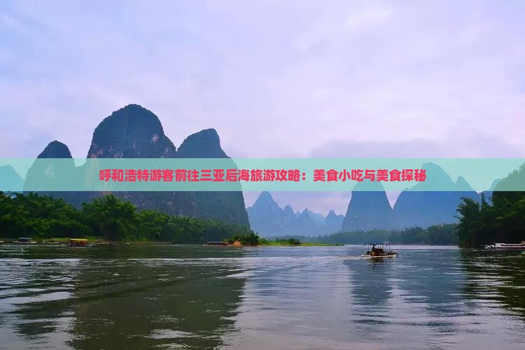 呼和浩特游客前往三亚后海旅游攻略：美食小吃与美食探秘