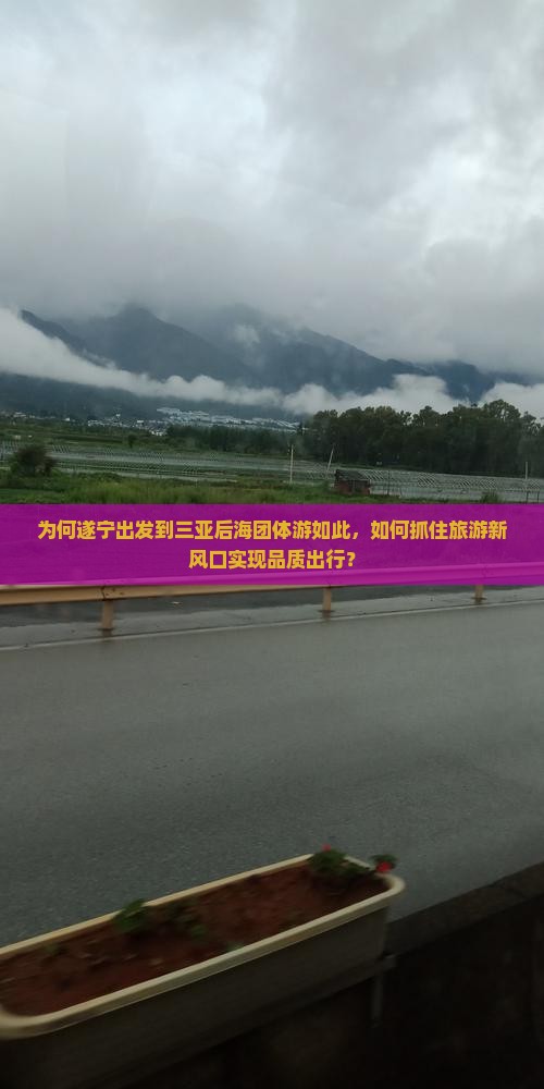 为何遂宁出发到三亚后海团体游如此，如何抓住旅游新风口实现品质出行？