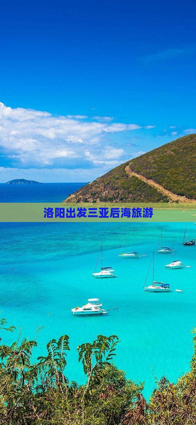 洛阳出发三亚后海旅游