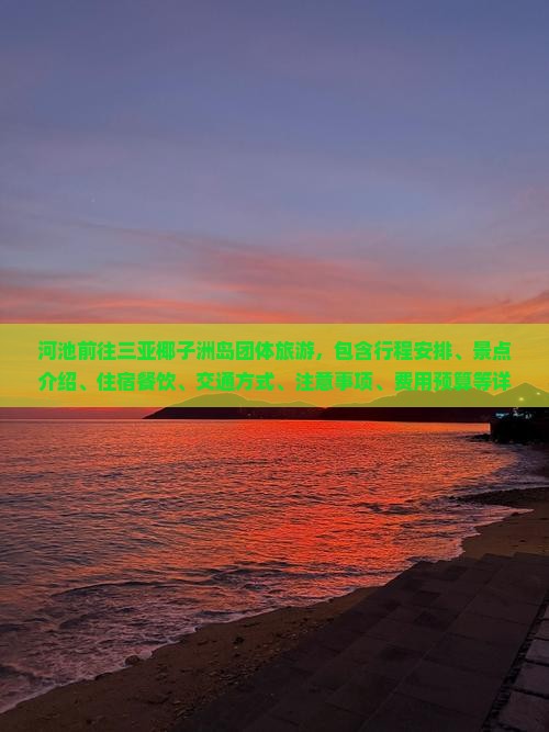 河池前往三亚椰子洲岛团体旅游