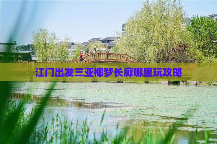 江门出发三亚椰梦长廊哪里玩