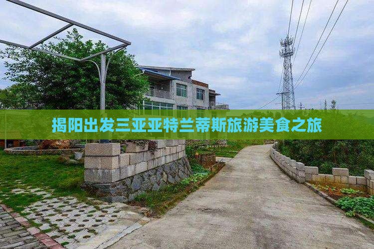 揭阳出发三亚亚特兰蒂斯水世界旅游小吃