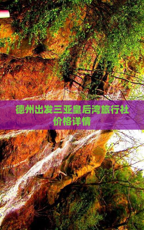 德州出发三亚皇后湾旅行社价格详情
