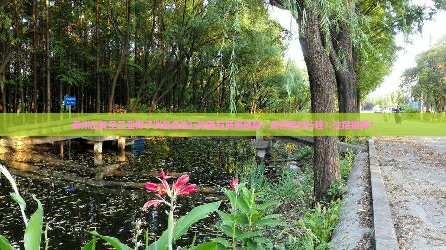 泰州出发至三亚椰子洲岛自由行攻略与费用预算？如何规划行程？住宿推荐？