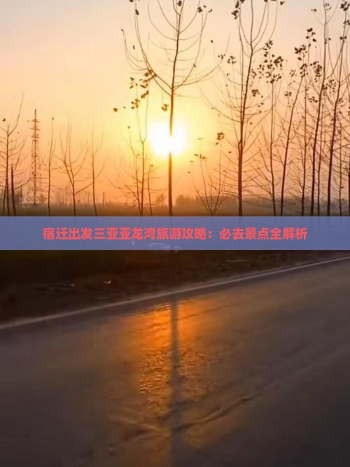 宿迁出发三亚亚龙湾热带森林公园旅游
