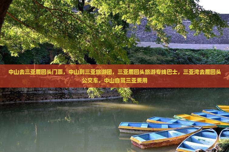 中山去三亚鹿回头门票