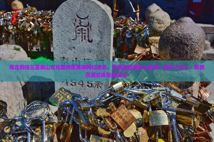 海北前往三亚南山文化旅游区旅游网红地点