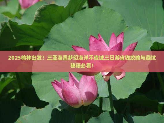 榆林去三亚海昌梦幻海洋不夜城三日游