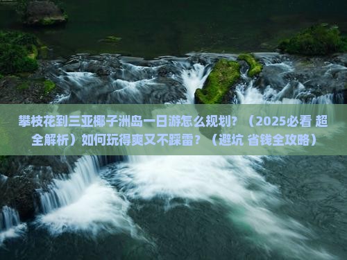 攀枝花出发三亚椰子洲岛一日游