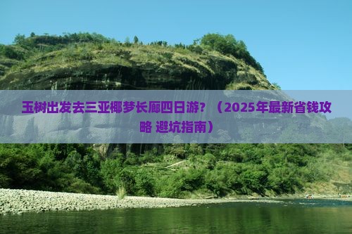 玉树出发三亚椰梦长廊四日游
