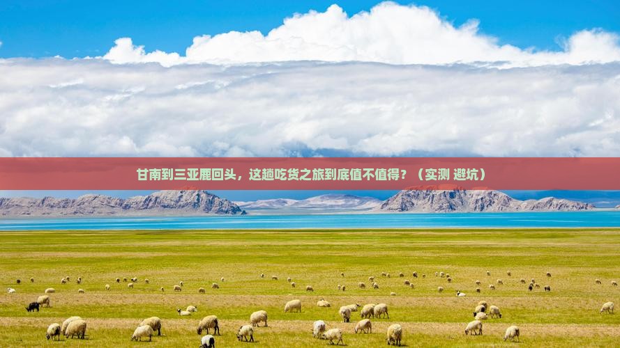 甘南去三亚鹿回头旅游小吃