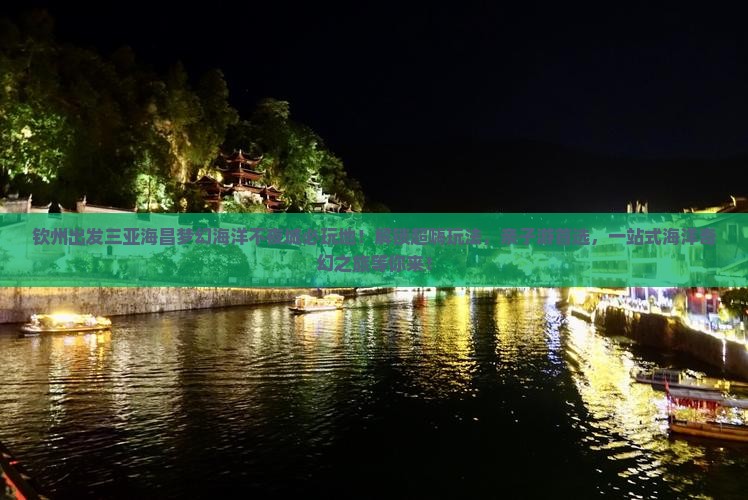 钦州出发三亚海昌梦幻海洋不夜城必玩地
