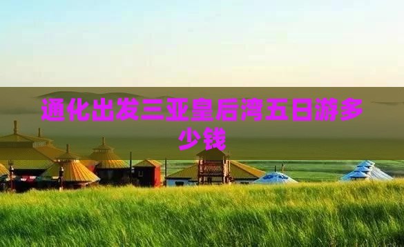通化出发三亚皇后湾五日游
