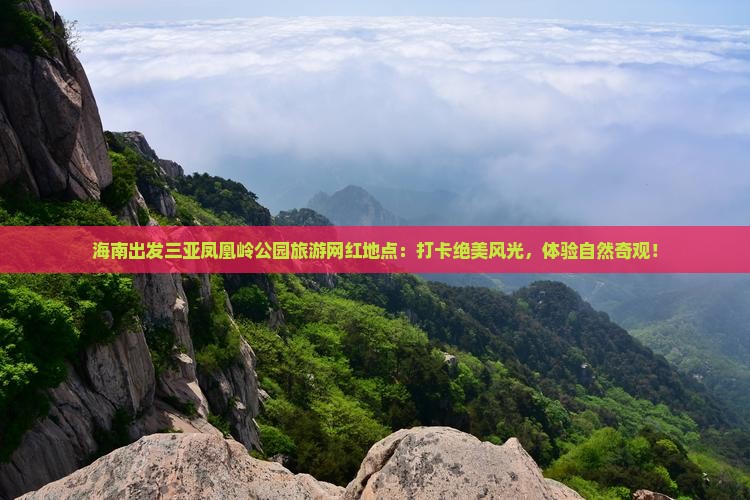 海南出发三亚凤凰岭公园旅游网红地点