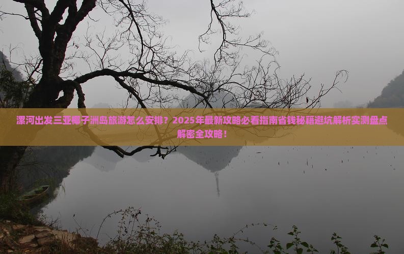 漯河出发三亚椰子洲岛旅游