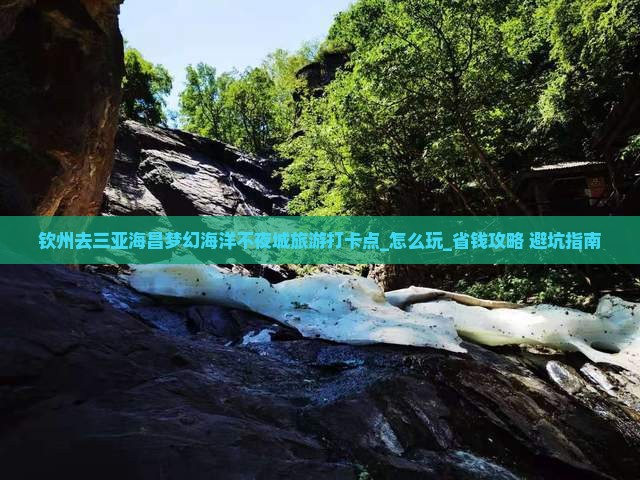 钦州去三亚海昌梦幻海洋不夜城旅游打卡点