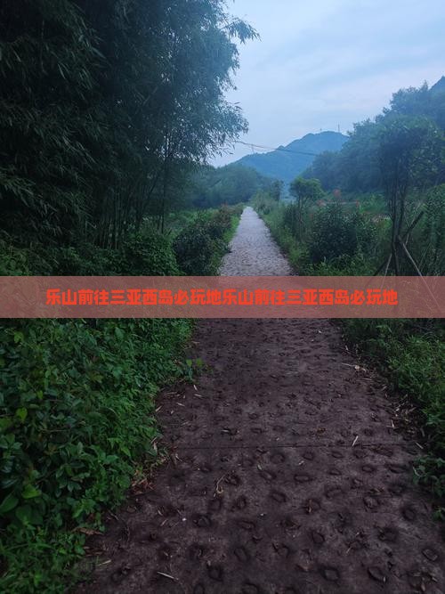 乐山前往三亚西岛必玩地