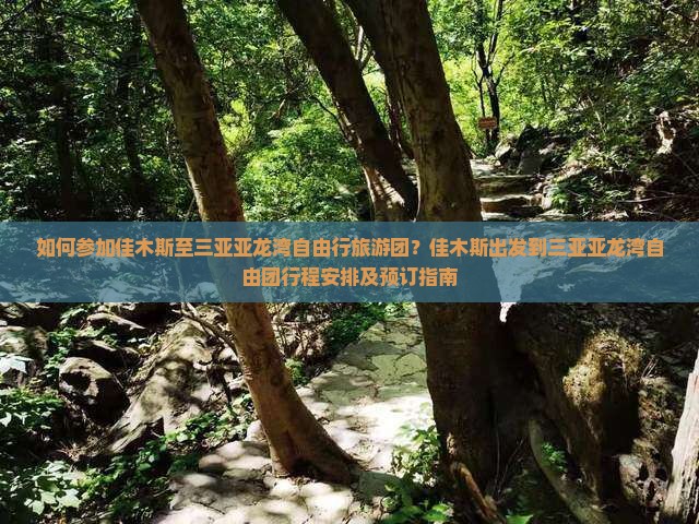 如何参加佳木斯至三亚亚龙湾自由行旅游团？佳木斯出发到三亚亚龙湾自由团行程安排及预订指南