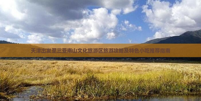 天津出发至三亚南山文化旅游区旅游攻略及特色小吃推荐指南