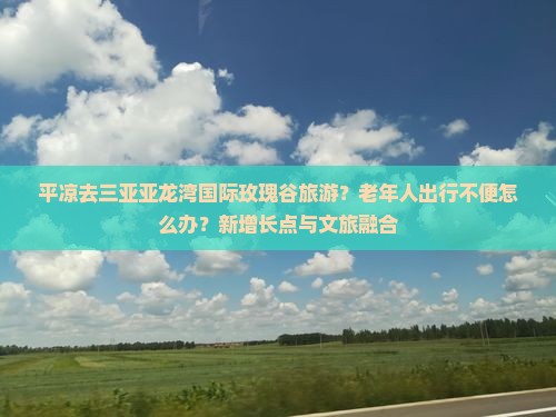 平凉去三亚亚龙湾国际玫瑰谷旅游？老年人出行不便怎么办？新增长点与文旅融合