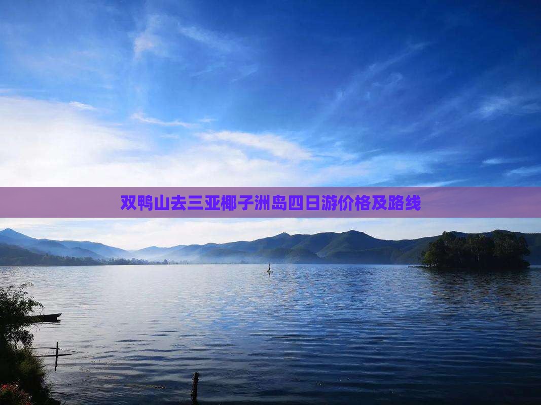 双鸭山去三亚椰子洲岛四日游价格及路线