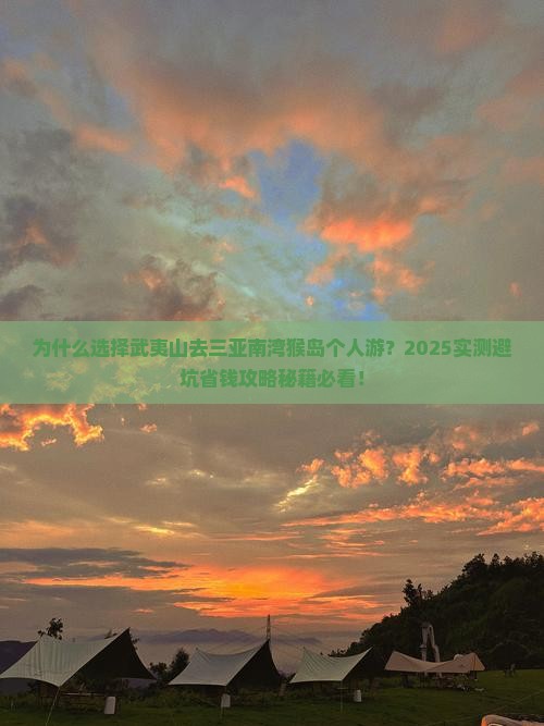 武夷山去三亚南湾猴岛个人游