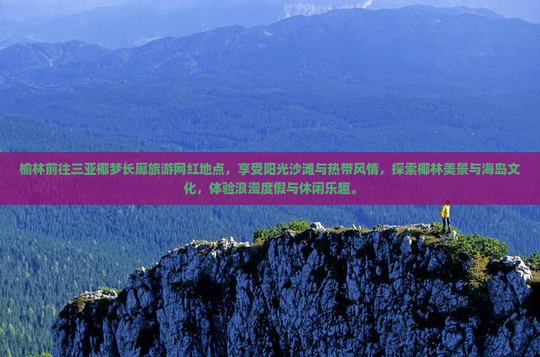 榆林前往三亚椰梦长廊旅游网红地点