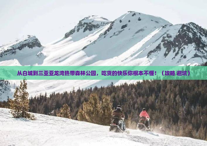 白城前往三亚亚龙湾热带森林公园旅游小吃