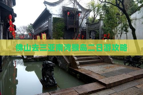 佛山去三亚南湾猴岛二日游