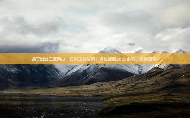 遂宁出发三亚南山文化旅游区一日游