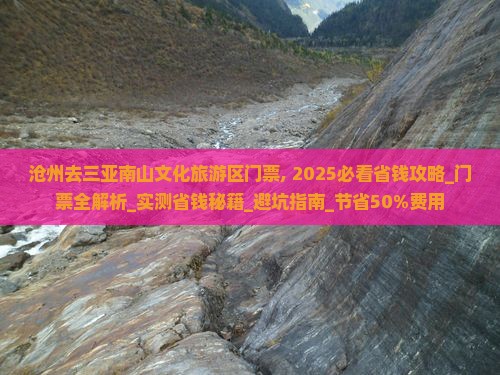 沧州去三亚南山文化旅游区门票
