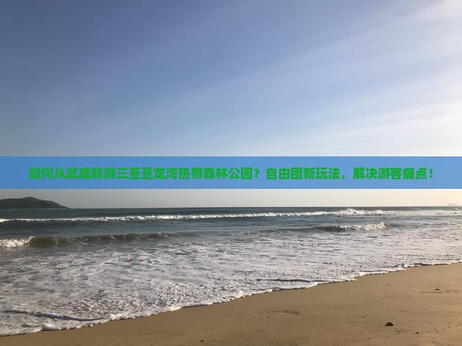 如何从武威畅游三亚亚龙湾热带森林公园？自由团新玩法，解决游客痛点！