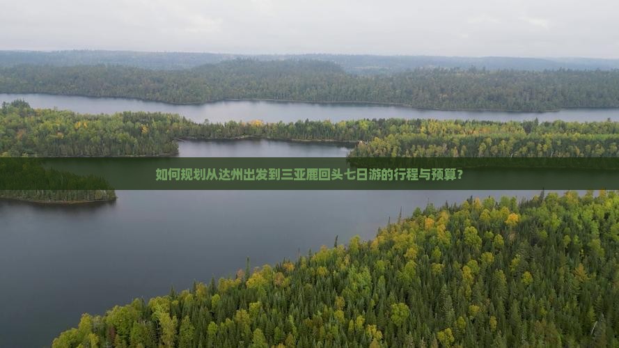 如何规划从达州出发到三亚鹿回头七日游的行程与预算？
