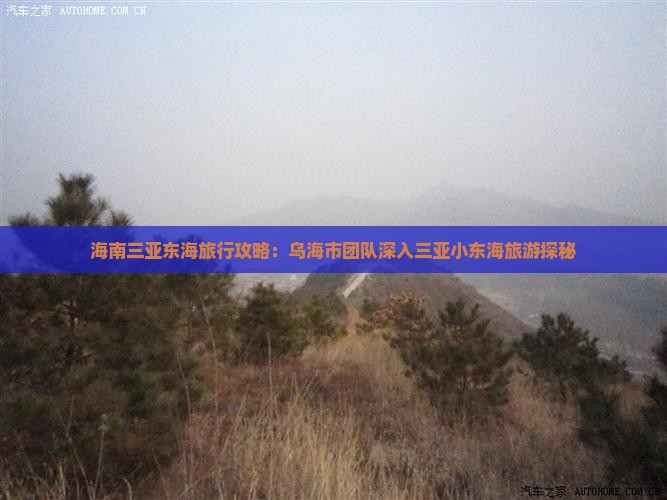 海南三亚东海旅行攻略：乌海市团队深入三亚小东海旅游探秘
