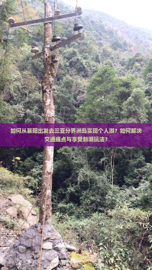 如何从襄阳出发去三亚分界洲岛实现个人游？如何解决交通痛点与享受新潮玩法？