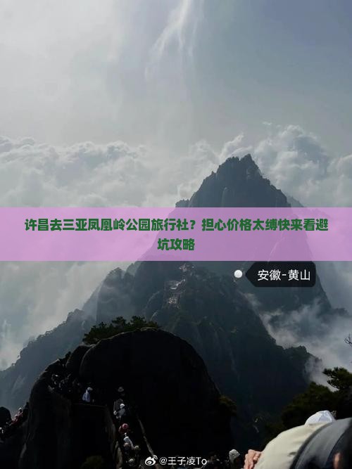 许昌去三亚凤凰岭公园旅行社？担心价格太缚快来看避坑攻略