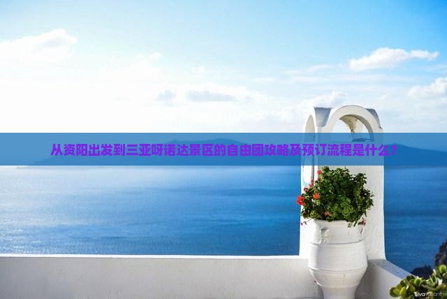 从资阳出发到三亚呀诺达景区的自由团攻略及预订流程是什么？