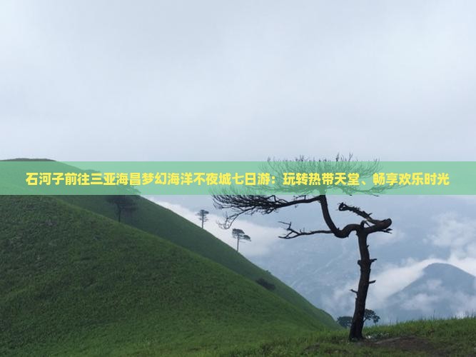 石河子前往三亚海昌梦幻海洋不夜城七日游