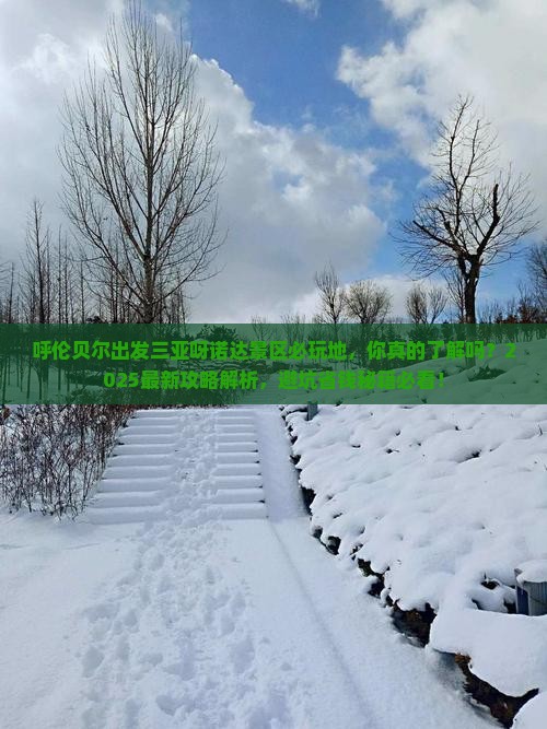 呼伦贝尔出发三亚呀诺达景区必玩地