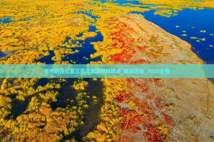 亳州前往三亚三亚湾旅游网红地点