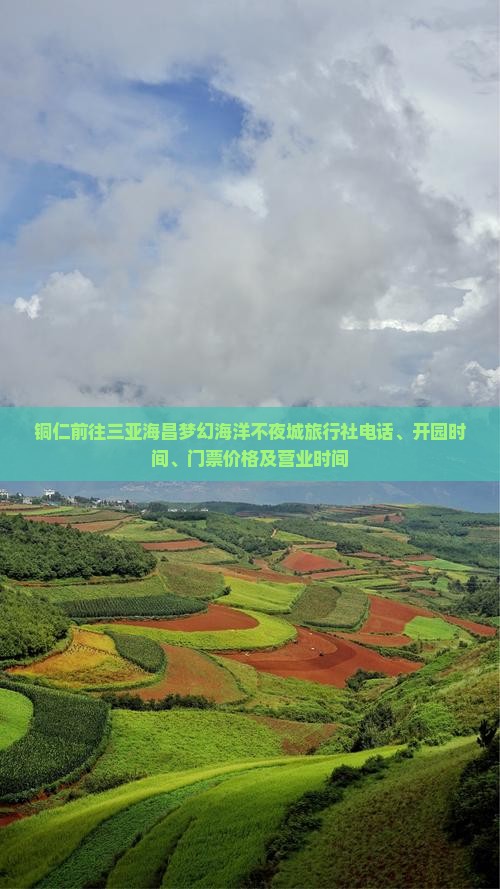 铜仁前往三亚海昌梦幻海洋不夜城旅行社