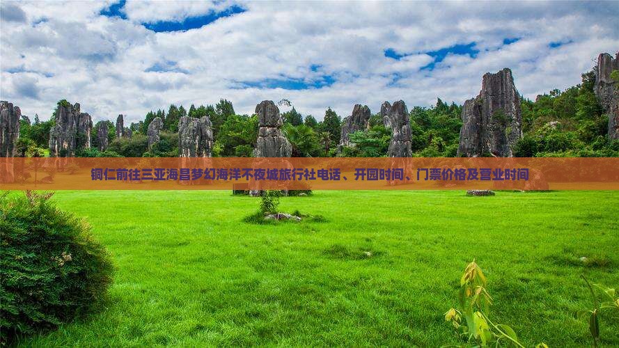 铜仁前往三亚海昌梦幻海洋不夜城旅行社