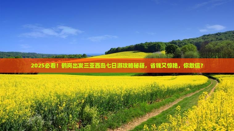 鹤岗出发三亚西岛七日游