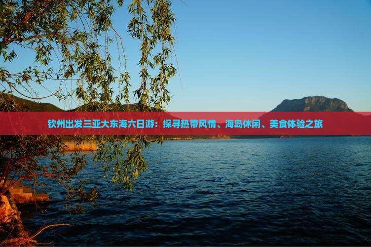 钦州出发三亚大东海六日游：探寻热带风情、海岛休闲、美食体验之旅