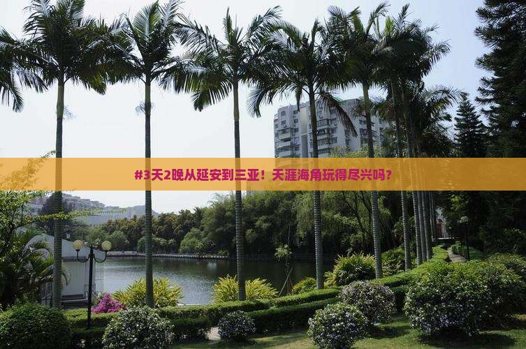 #3天2晚从延安到三亚！天涯海角玩得尽兴吗？